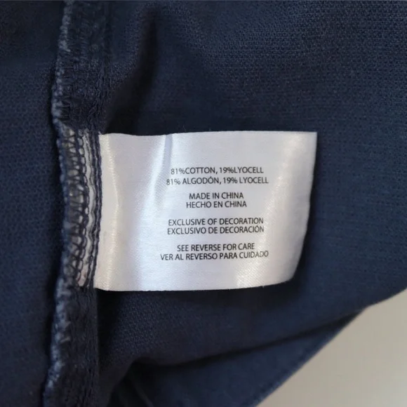 Gap Women's' Twill Jogger Blue Size Small - Picture 9 of 9